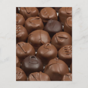 Cartão Postal Say it with Chocolate!