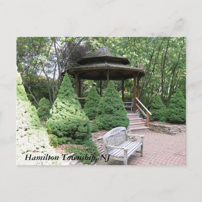 Cartão Postal Sayen Gardens (Frente)