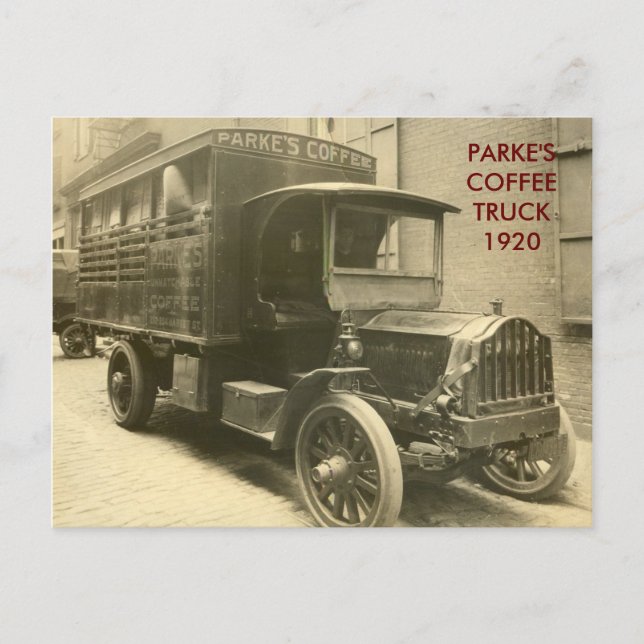Cartão Postal scan0009, CAFÉ DE PARKE1920 (Frente)