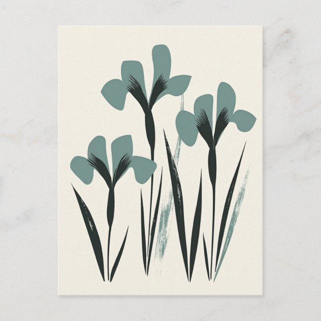 Cartão Postal Scandi Bloom No.291 (Frente)