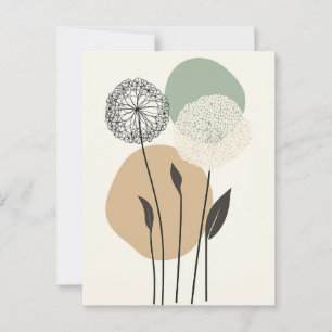 Cartão Postal Scandi Bloom No.293