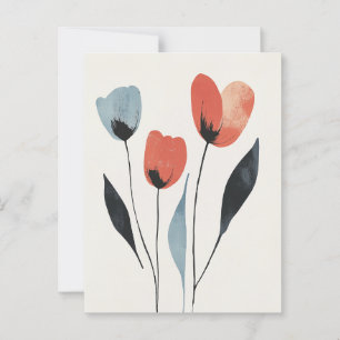 Cartão Postal Scandi Bloom No.296