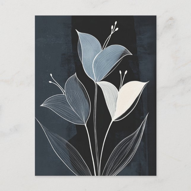 Cartão Postal Scandi Bloom No.304 (Frente)