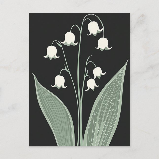 Cartão Postal Scandi Bloom No.312 (Frente)