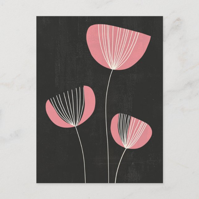 Cartão Postal Scandi Bloom No.318 (Frente)