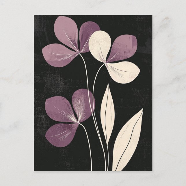 Cartão Postal Scandi Bloom No.323 (Frente)