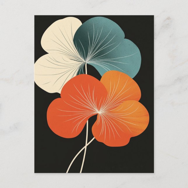 Cartão Postal Scandi Bloom No.324 (Frente)