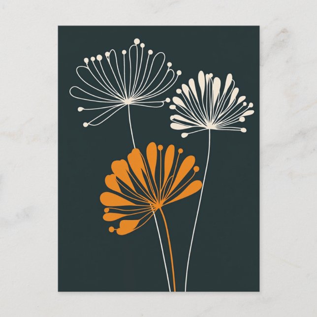 Cartão Postal Scandi Bloom No.326 (Frente)