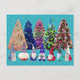 Cartão Postal Scandi Gnomos Natal