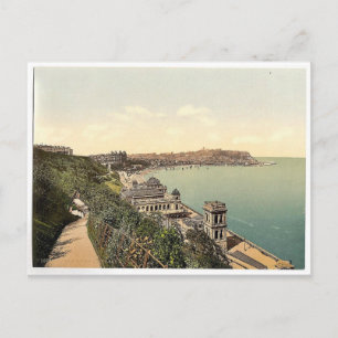 Cartão Postal Scarborough, South Bay, Yorkshire, Inglaterra Rara
