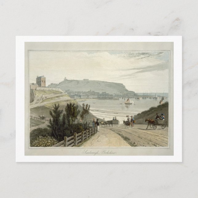 Cartão Postal Scarborough, Yorkshire, a partir do volume VI do " (Frente)