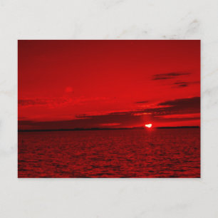 Cartão Postal Scarlet para sempre