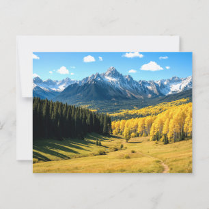 Cartão Postal Scenic Colorado