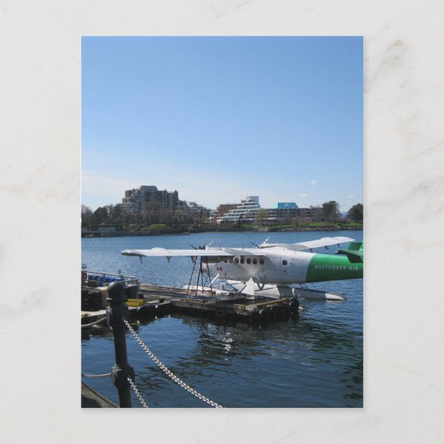 Cartão Postal Scenic Seaplane em Victoria (Frente)