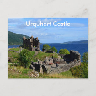 Cartão Postal Scenic Urquhart Castle Ruins