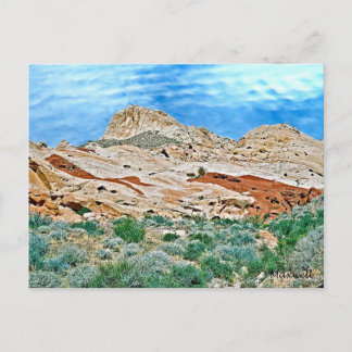 Cartão Postal Scense Nature Postcard Valley of Fire State Park