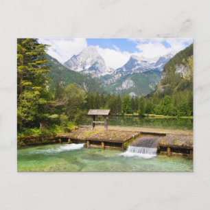 Cartão Postal Schiederweiher, Alta Áustria