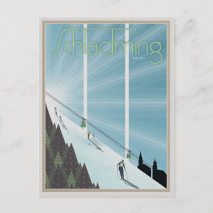 Cartão Postal Schladming Vintage/Retro Reklame