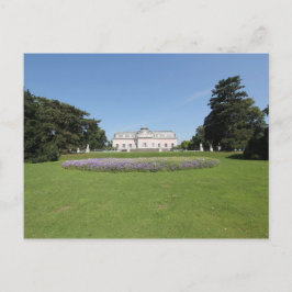 Cartão Postal Schloss Benrath - Vista do parque