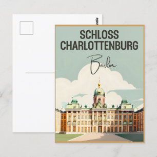 Cartão Postal Schloss Charlottenburg - Palácio de Charlottenburg