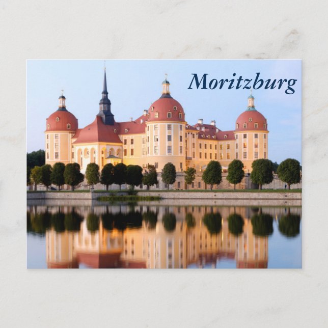 Cartão Postal Schloss Moritzburg (Frente)