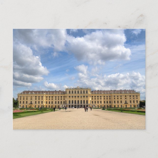Cartão Postal Schloss Schönbrunn (Frente)