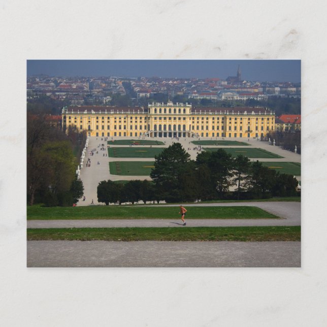 Cartão Postal Schloss Schönbrunn (Frente)