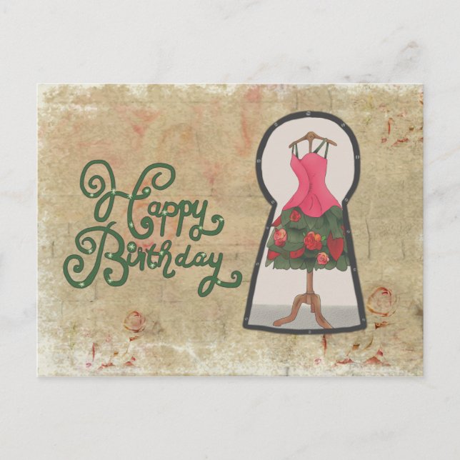 Cartão Postal Schlüsselloch (Frente)