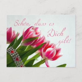 Cartão Postal Schön, dass es Dich gibt!