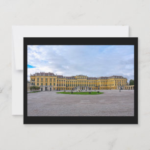 Cartão Postal Schönbrunn Palace, Viena, Áustria