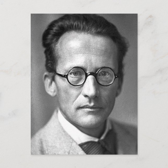 Cartão Postal schrodinger (Frente)