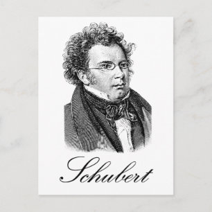 Cartão Postal Schubert