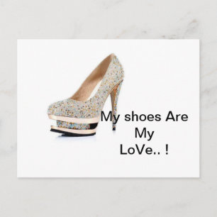 Cartão Postal schuh- Postkarte