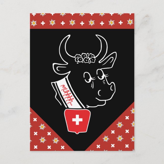 Cartão Postal Schweiz Suisse Svizzera Svizra Postkarte (Frente)