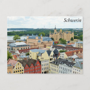 Cartão Postal Schwerin, Alemanha