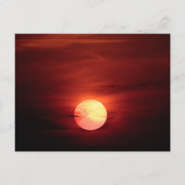 Cartão Postal Scifi Sunset