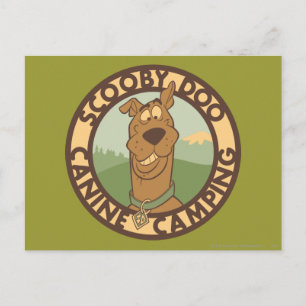 Cartão Postal Scooby-Doo "Canine Camping"