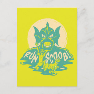 Cartão Postal Scooby-Doo Corra Scoob!
