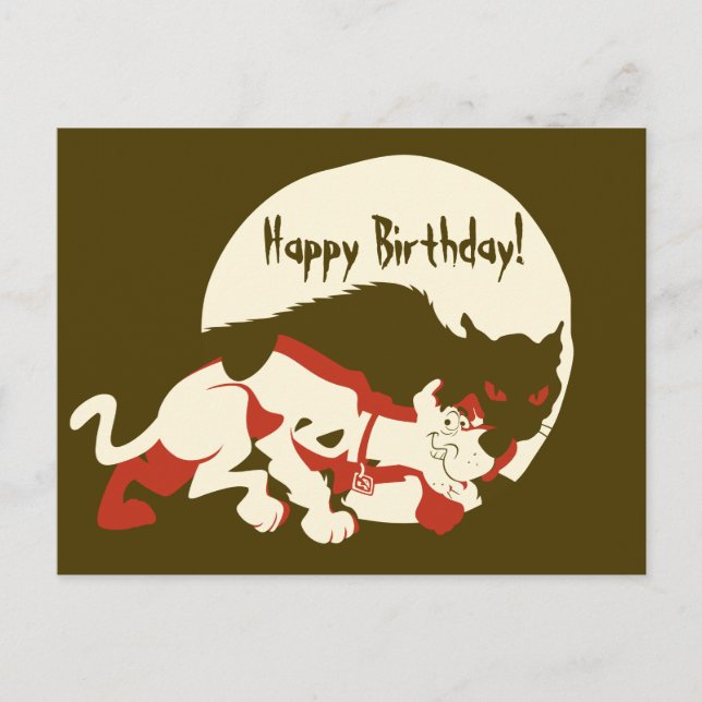 Cartão Postal Scooby-Doo "On The Prowl" (Frente)