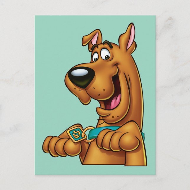 Cartão Postal Scooby-Doo Paws Up (Frente)