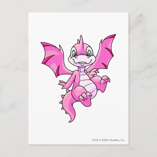 Cartão Postal Scorchio Pink (Frente)