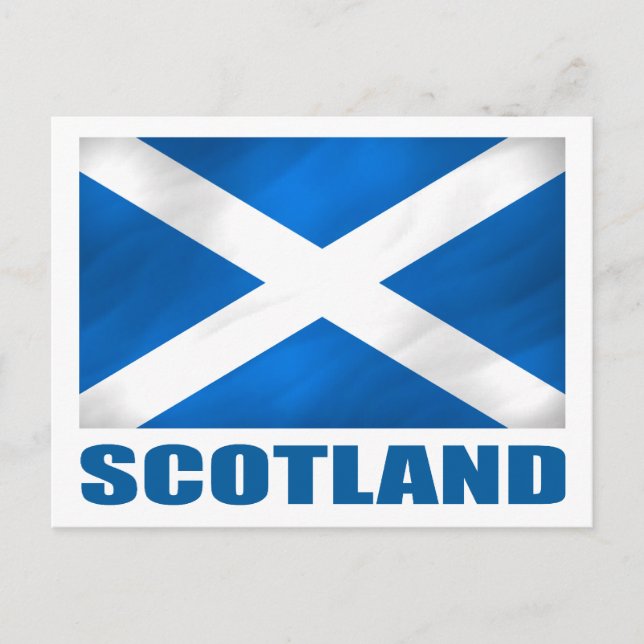 Cartão Postal Scotland (Frente)