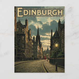 Cartão Postal Scotland Edinburgh Viagem