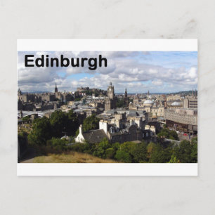 Cartão Postal Scotland Edinburgh view (Rua.K)