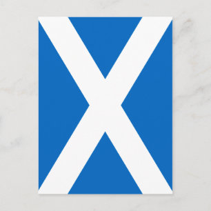 Cartão Postal Scotland Flag Freedom