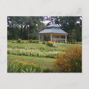 Cartão Postal Scovill Gazebo, Decatur IL