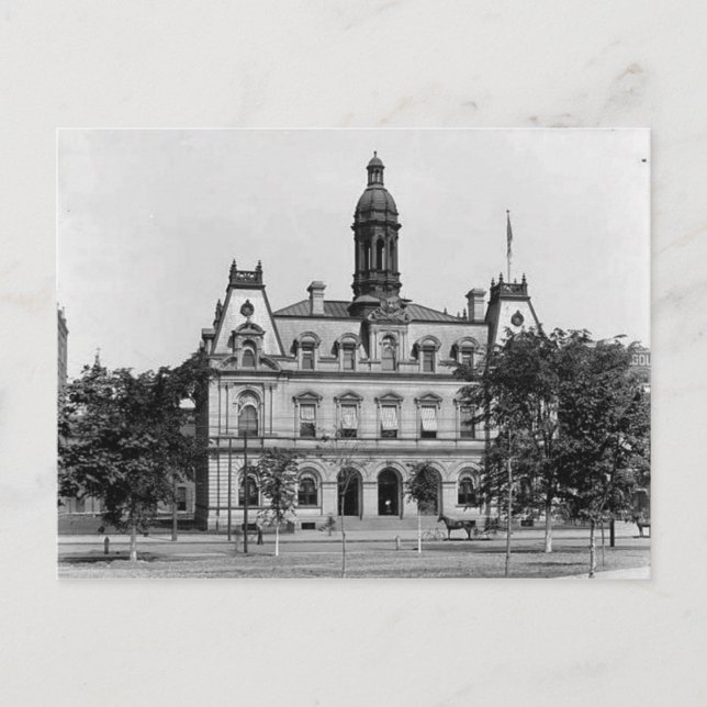 Cartão Postal Scranton Pa. Cartão-postal do Office de posto (Frente)