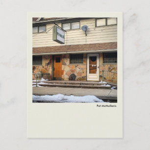 Cartão Postal Scranton PA Postcard-Pat McMullen's Bar Restaurant