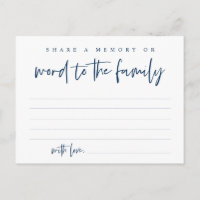 Script Preto, Serviço Funeral, Compartilhe um Cart