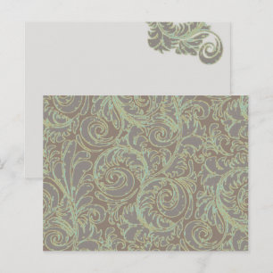 Cartão Postal Scrolls 6 Postcard Modelo